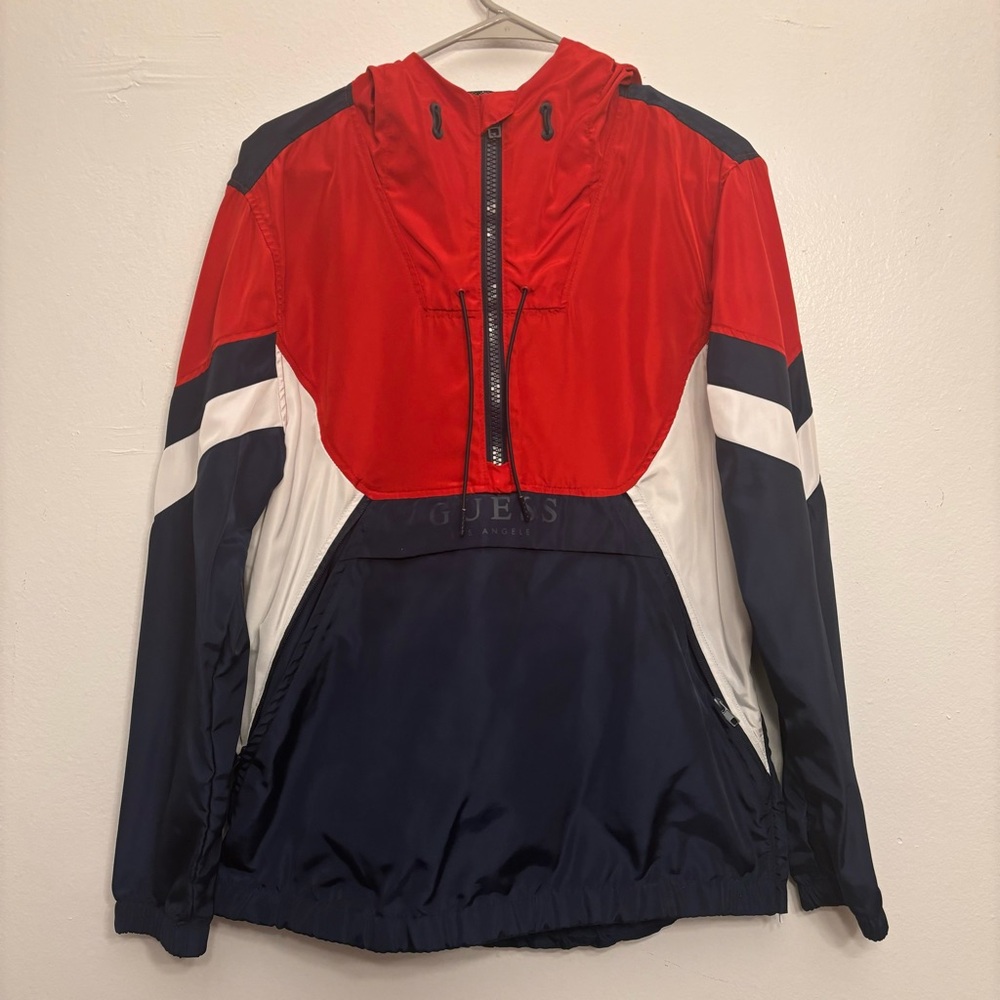 Tommy Hilfiger Red and Navy Windbreaker
